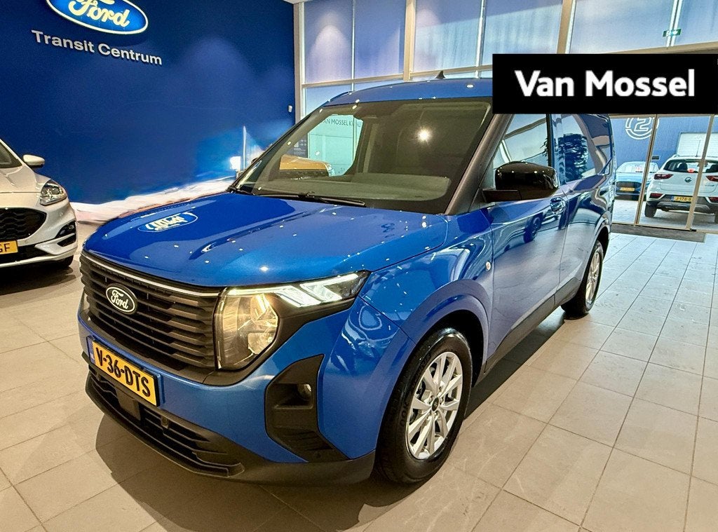Ford Transit Courier 1.0 EcoBoost Limited Automaat | Navigat, Gebruikt, Met garantie (alle), Blauw, Bedrijf