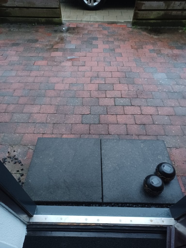 Gratis bestrating, Tuin en Terras, Ophalen, Overige materialen, Gebruikt, Overige typen