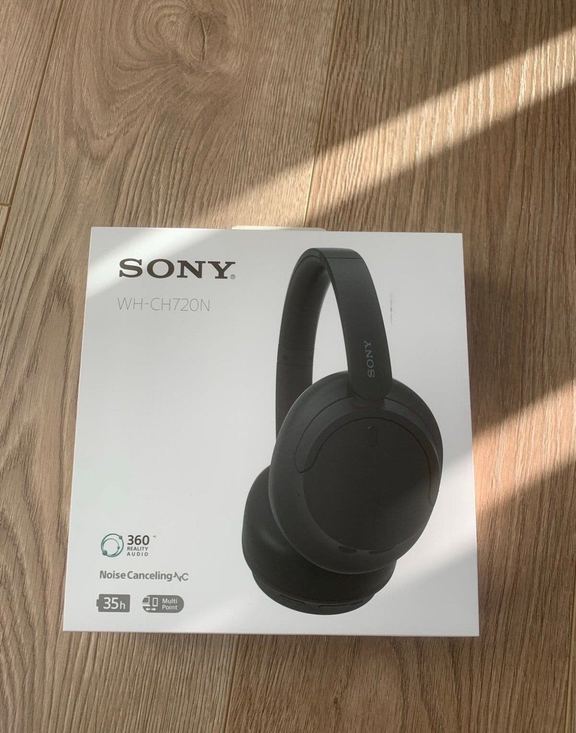 Sony WH-CH720N Draadloze Noise Cancelling Koptelefoon, Verzenden, Bluetooth, Nieuw, Zwart