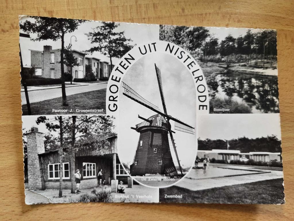 ansicht Nistelrode Molen, Verzamelen, Ophalen of Verzenden, Voor 1920, Noord-Brabant