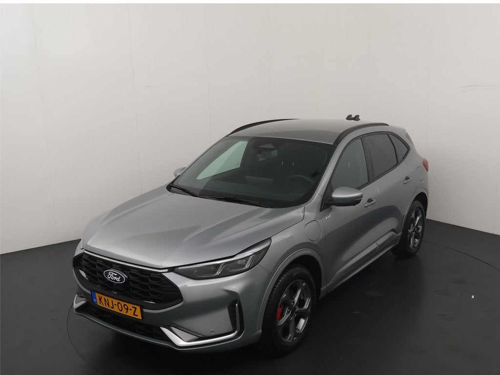 Ford Kuga 2.5 PHEV 243 pk ST-Line X | AGR stoelen | Adapt. C, Auto's, Ford, 12 maanden, 14 kWh, Gebruikt, Zwart