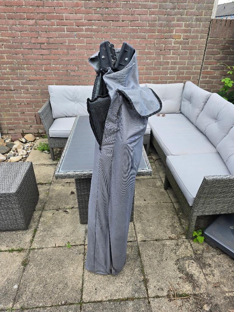 brede stevige hangmat met opvouwbare standaard, Tuin en Terras, Hangmatten, Ophalen, Opvouwbaar, Zo goed als nieuw, Eenpersoons