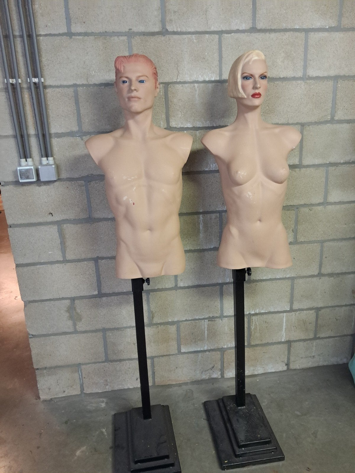Aad Verboom vintage realistische torso's paspop, Ophalen of Verzenden