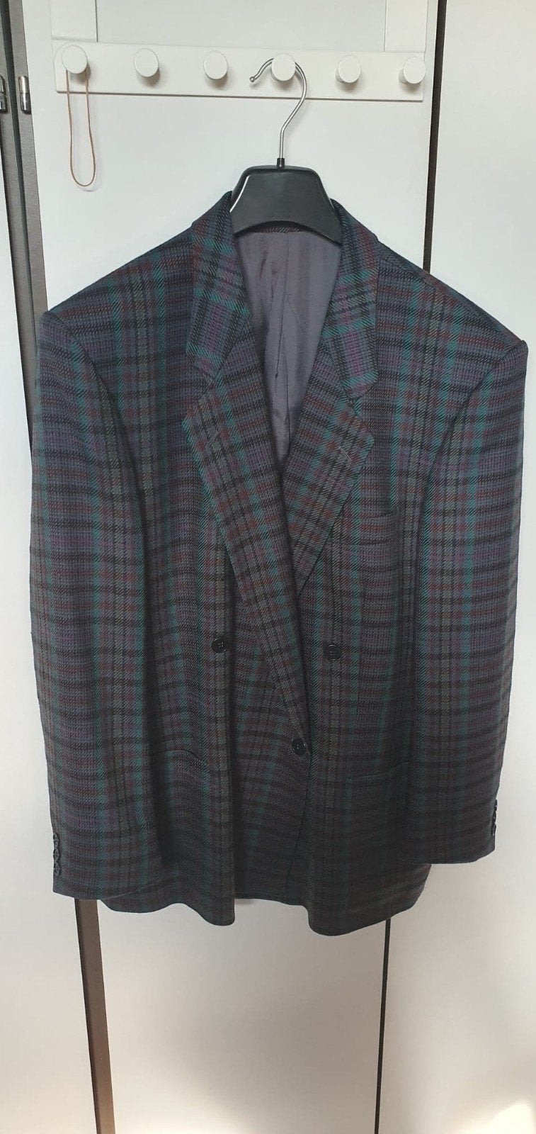 Hugo Boss Geruite Blazer Maat 48, Kleding | Heren, Ophalen of Verzenden, Zo goed als nieuw, Hugo Boss, Meerkleurig