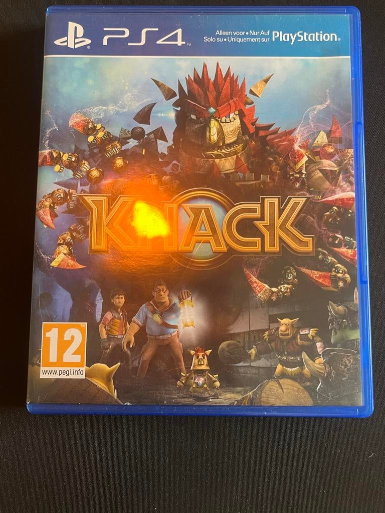 Knack PS4 - Actie-avontuur voor jong en oud, Spelcomputers en Games, Games | Sony PlayStation 4, Avontuur en Actie, Gebruikt, 2 spelers