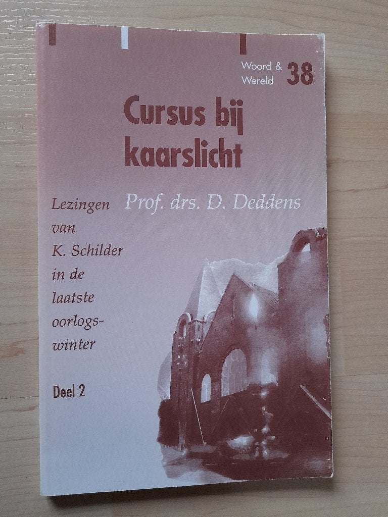 CURSUS BIJ KAARSLICHT Prof. Drs D Deddens Serie Woord en, Ophalen of Verzenden, Gelezen