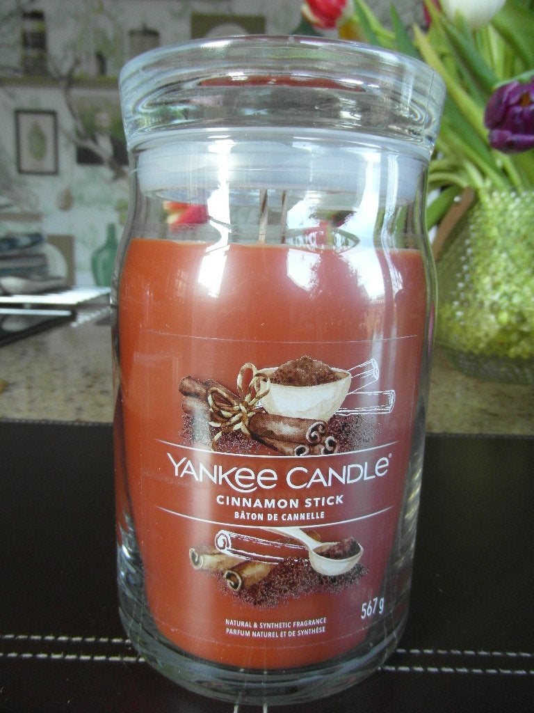 Yankee Candle Geurkaars  "CINNAMON STICK", Overige materialen, Bruin, Nieuw, Ophalen of Verzenden
