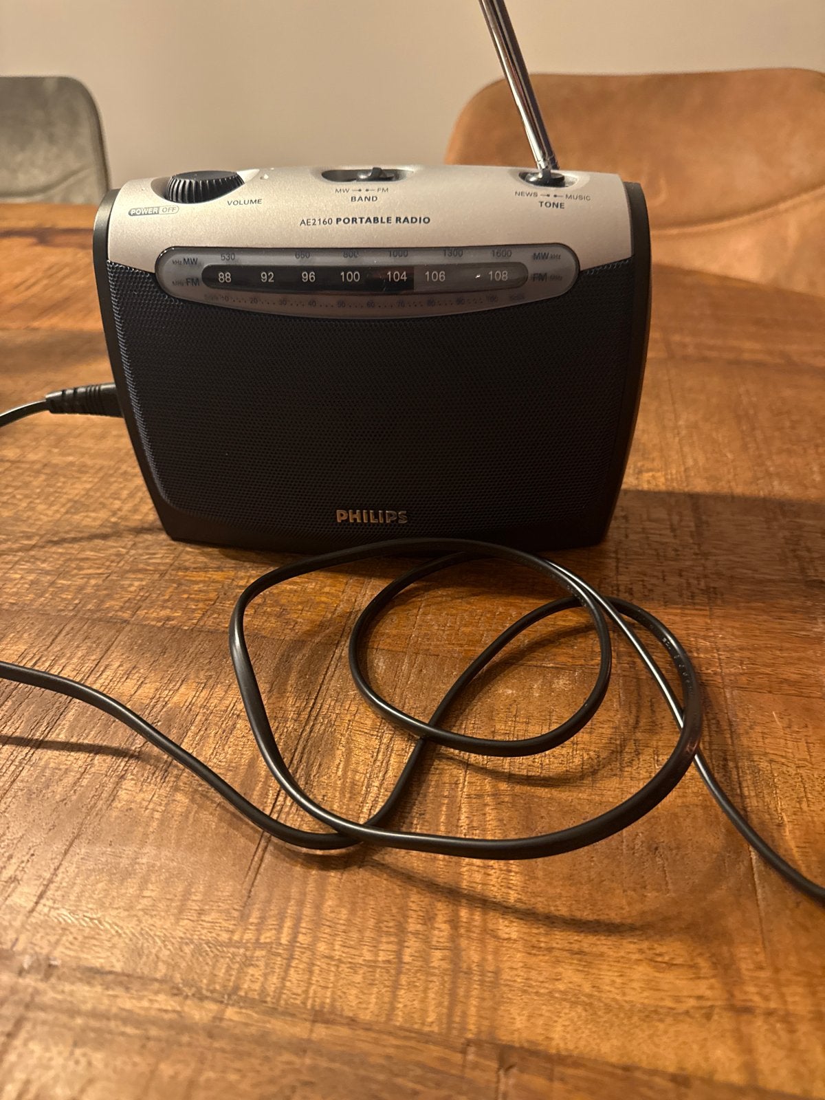 Philips AE2160 Draagbare Radio - FM/MW, Ophalen, Gebruikt, Radio