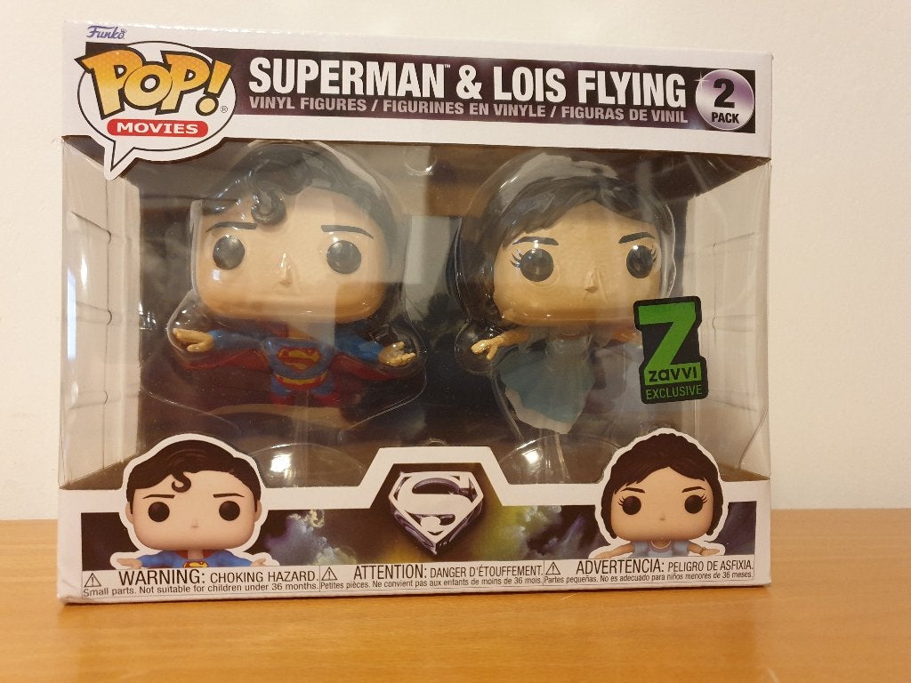 Funko Pop! Superman & Lois Flying Zavvi Exclusive 2-pack, Ophalen of Verzenden, Nieuw