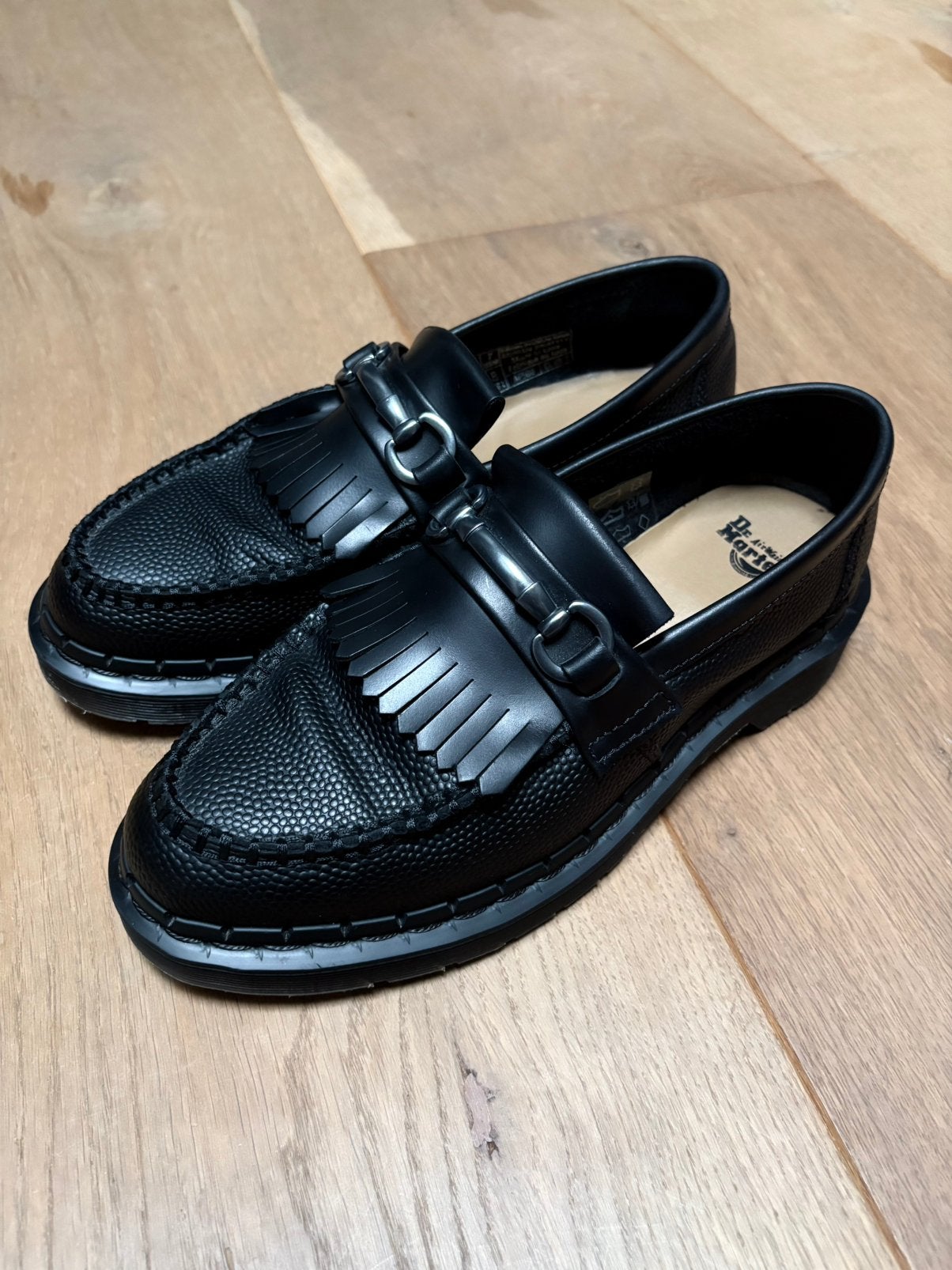 Mooie loafers van Dr. Martens, Kleding | Dames, Ophalen of Verzenden, Zo goed als nieuw, Instappers, Zwart