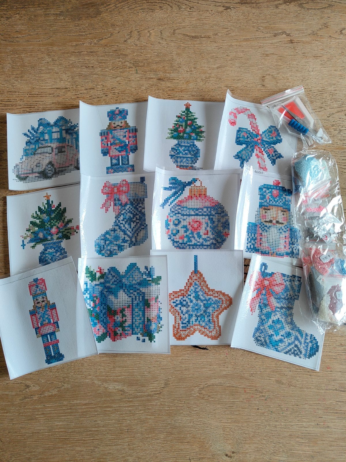 Mini Diamond painting, Ophalen of Verzenden, Nieuw, Kerstmis, Knutselwerk