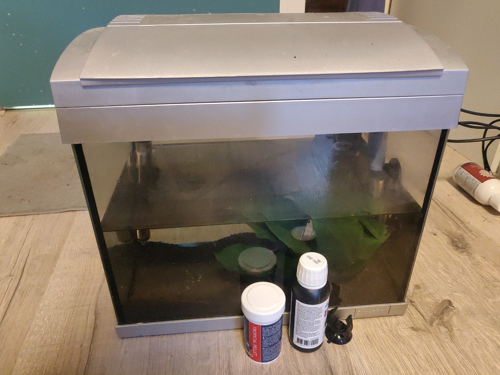 vistank - aquarium  met veel extra's, Ophalen, Plant(en), Steen of Hout