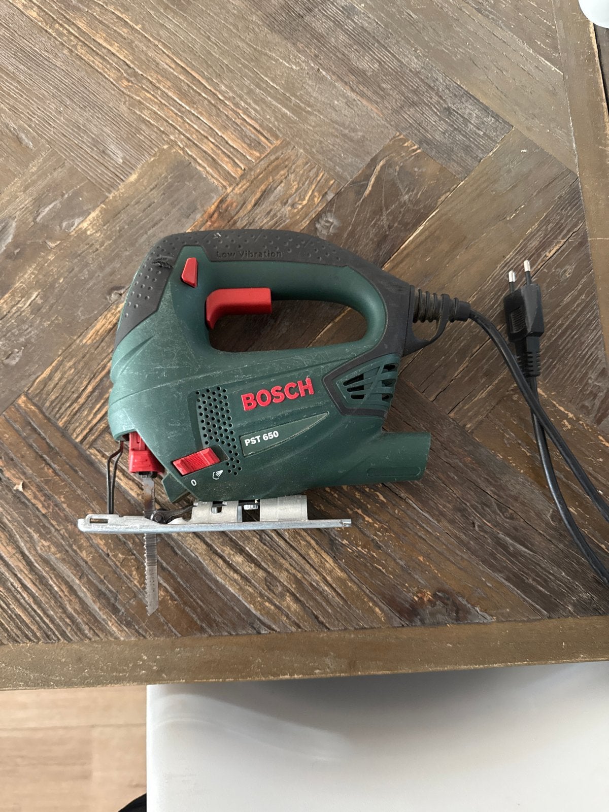 Bosch PST 650 Decoupeerzaag - Zo goed als nieuw, Ophalen of Verzenden, Zo goed als nieuw, Decoupeerzaag