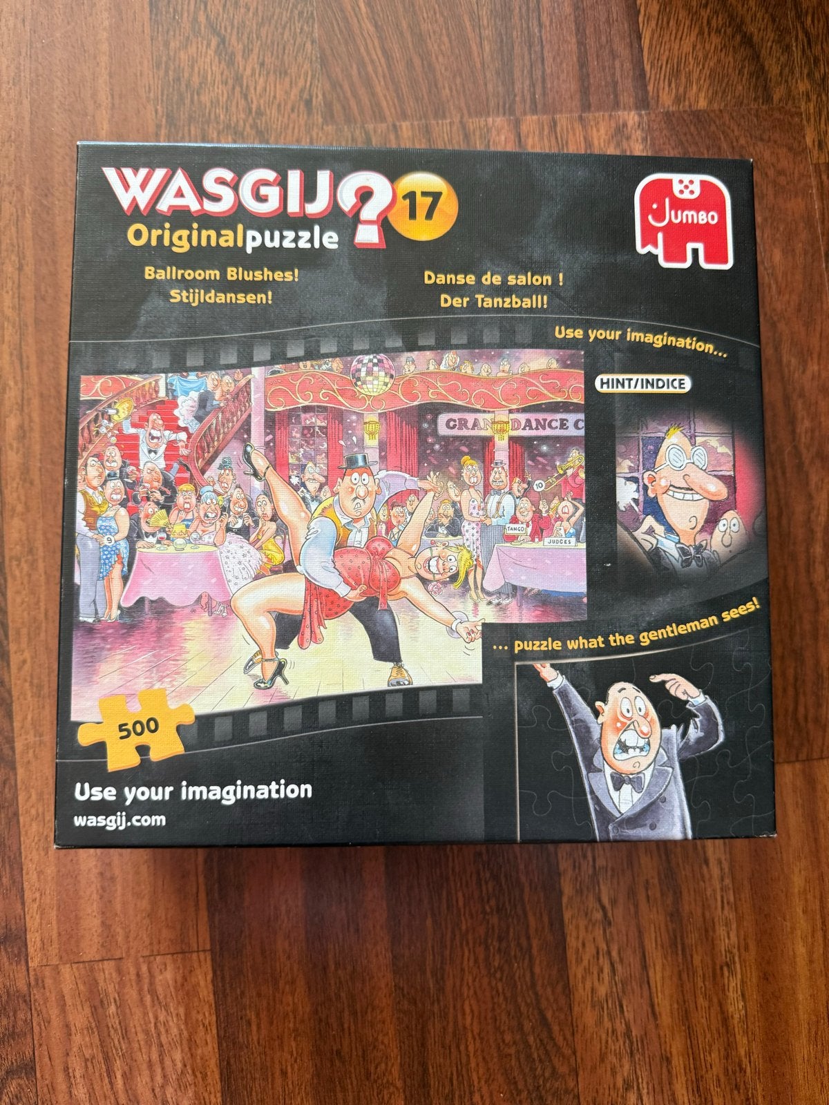 Wasgij Original 17 Ballroom Blushes! Legpuzzel 500 stukjes, Hobby en Vrije tijd, Denksport en Puzzels, Ophalen, Minder dan 500 stukjes