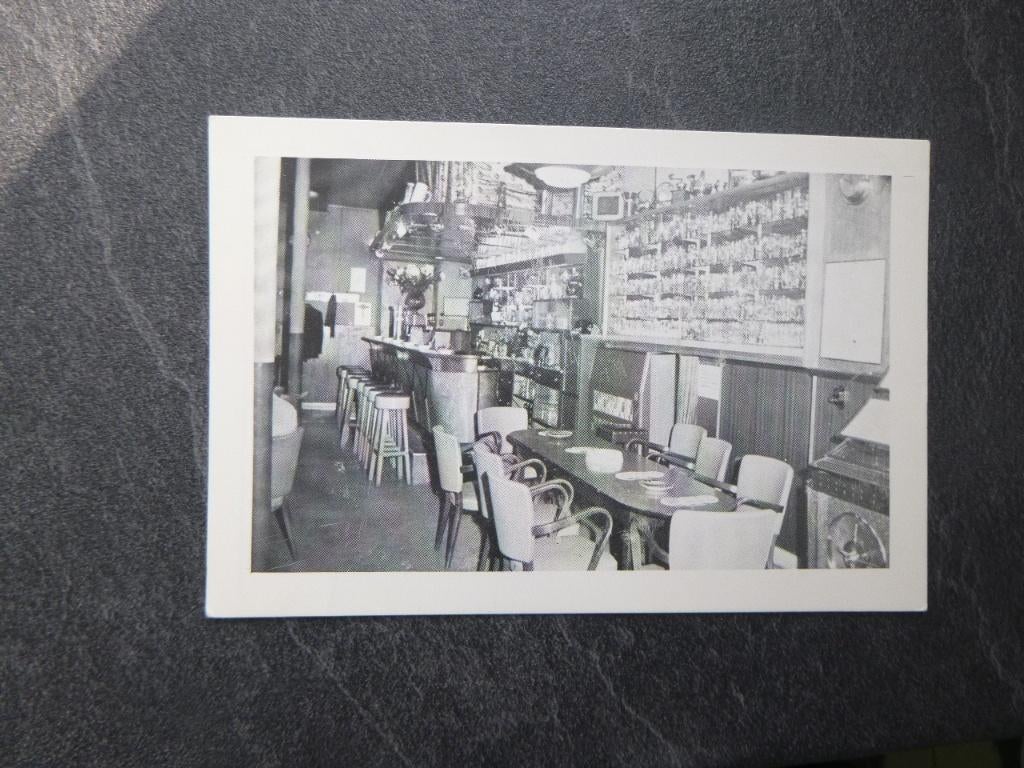 Groningen, cafe biljart De Burcht/interieur, Verzenden, 1980 tot heden, Ongelopen, Groningen