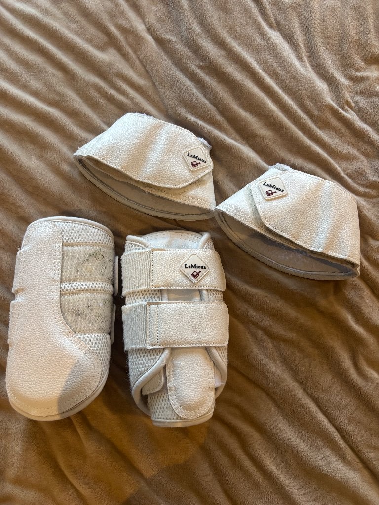 Perskappen set lemieux incl springschoenen, Ophalen of Verzenden, Zo goed als nieuw