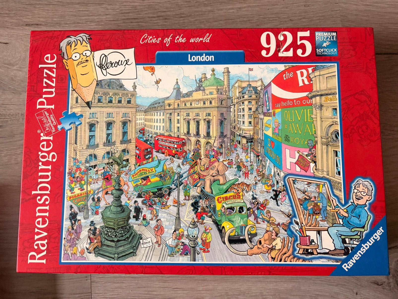 Ravensburger cities of the world 1000 stukjes Londen, Ophalen of Verzenden, 500 t/m 1500 stukjes, Zo goed als nieuw