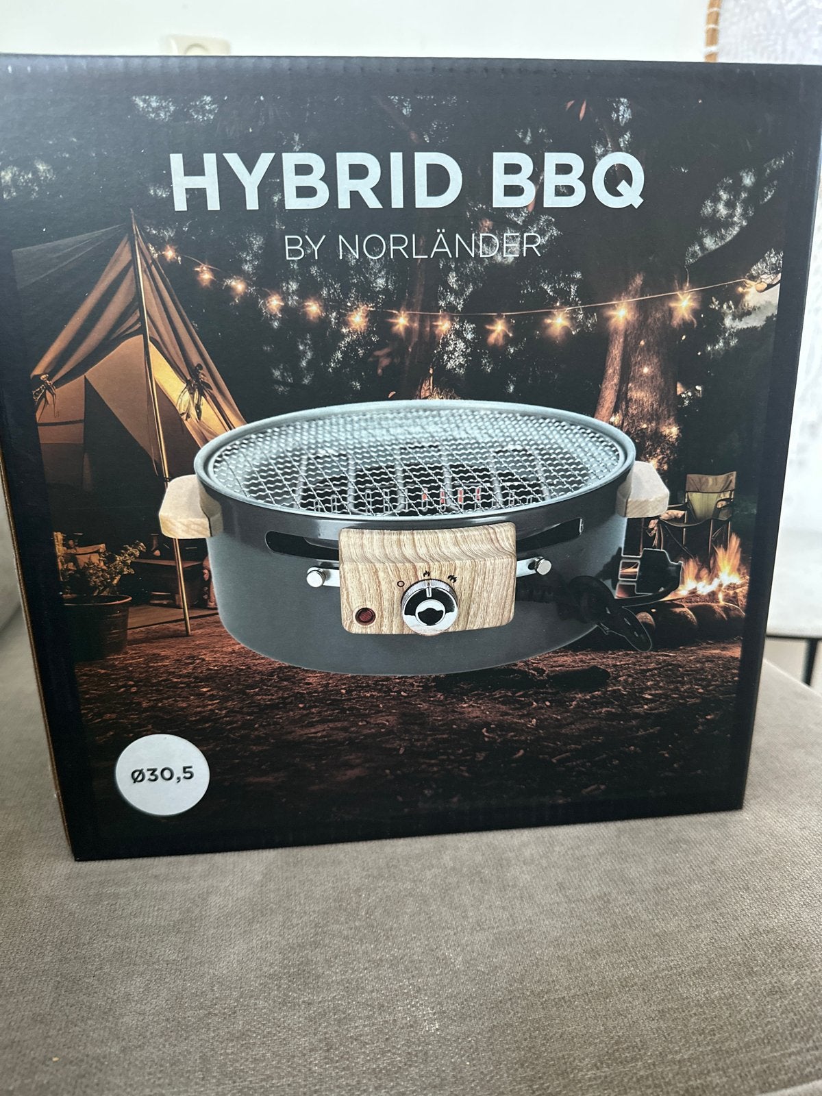 Nieuwe Hybride BBQ: Elektrisch en Houtskool in één!, Ophalen, Nieuw