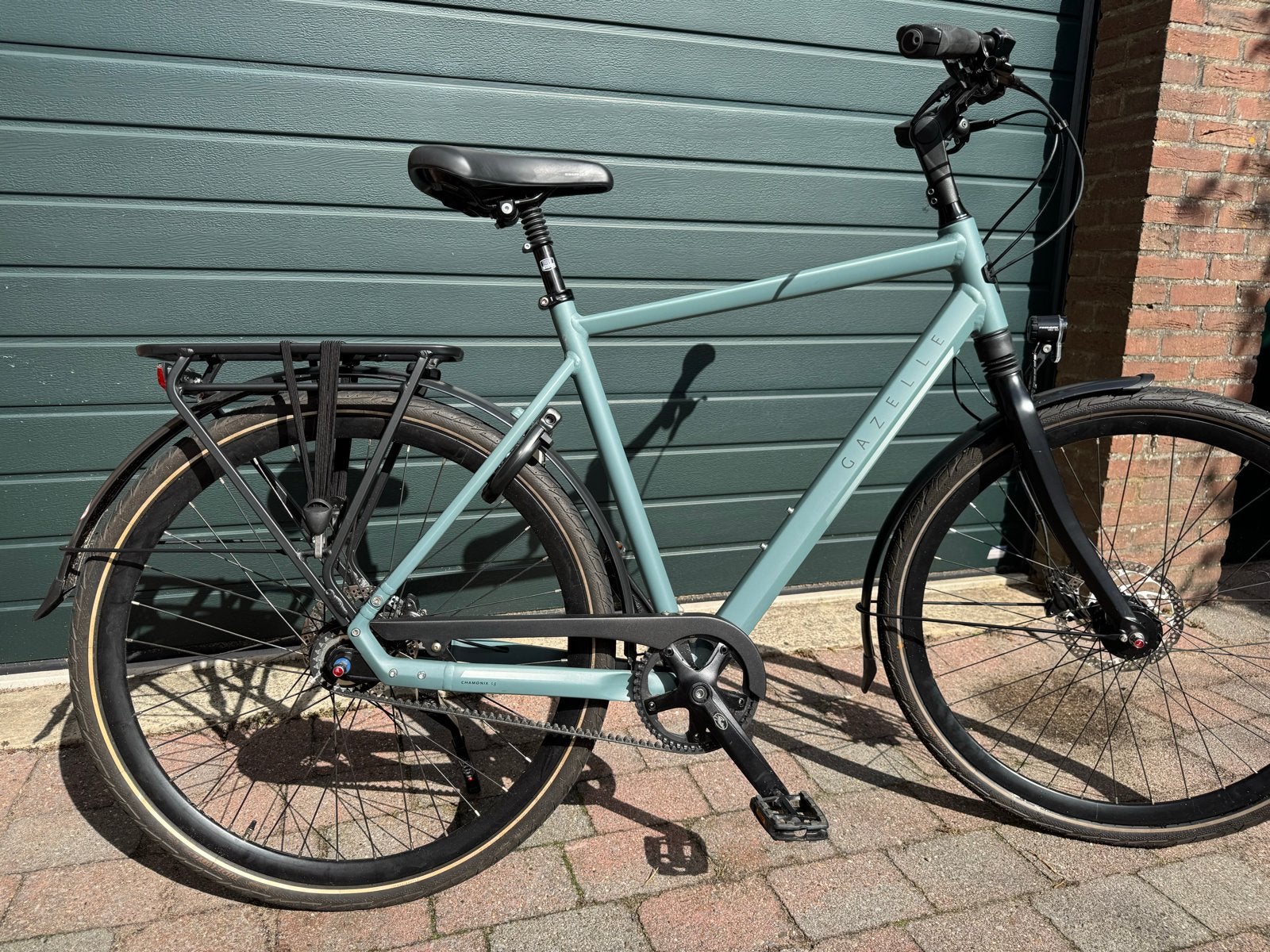 Gazelle Chamonix S8 Herenfiets - Zo goed als nieuw, Fietsen en Brommers, Ophalen, Versnellingen, Zo goed als nieuw, Schijfrem