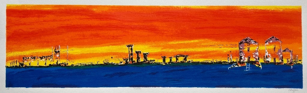 Zeefdruk Henk Kuijpers - Nisaki, Verzenden