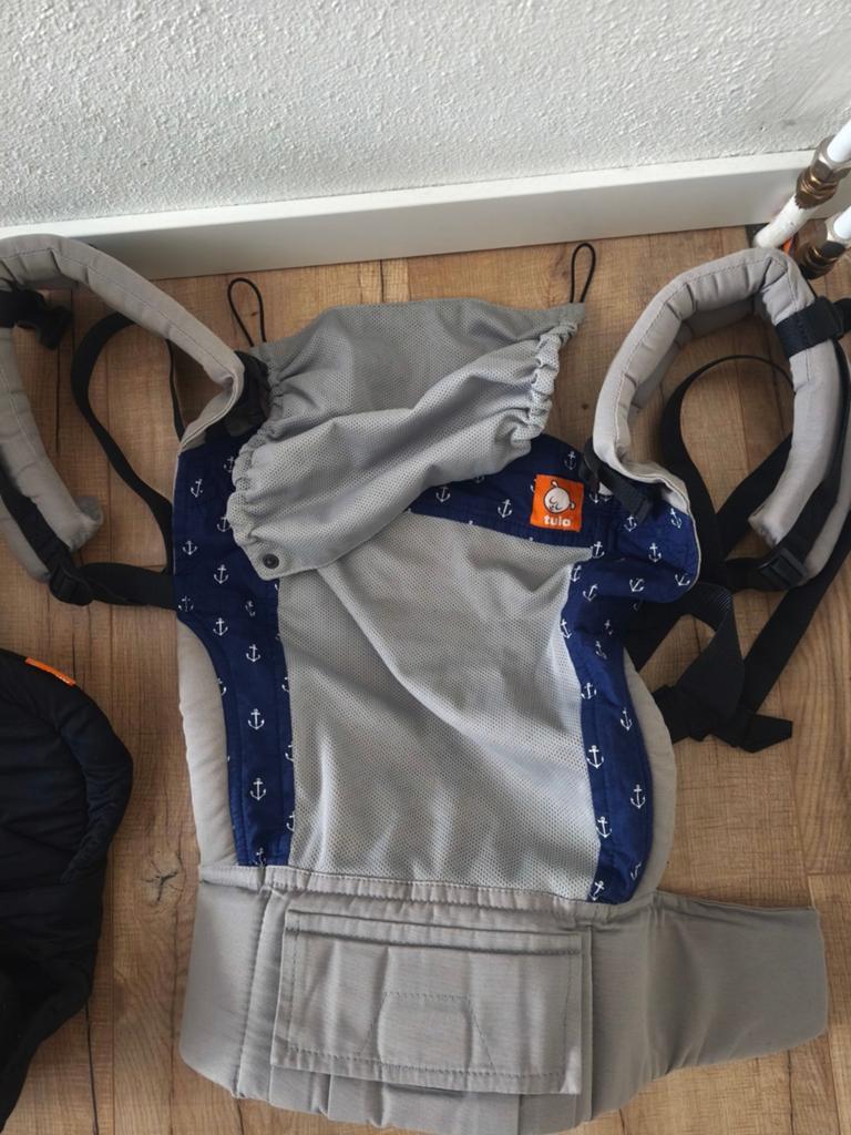 Draagzak Tula standaard incl infant insert, Buik of Rug, Zo goed als nieuw, Draagzak, Ophalen