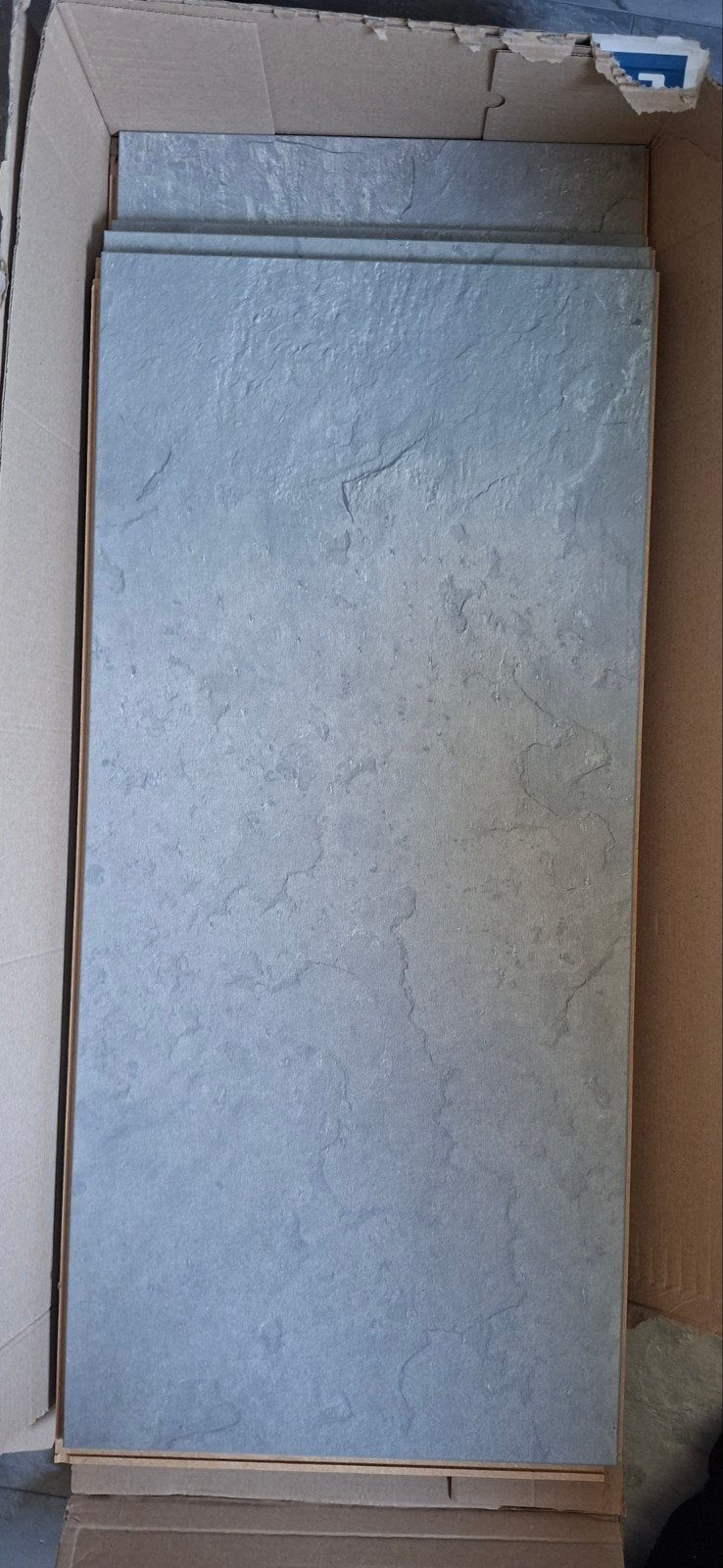 Laminaat vloer Bastion grijs betonlook, ca. 7 m², Ophalen, Kunststof, 50 tot 150 cm, Nieuw