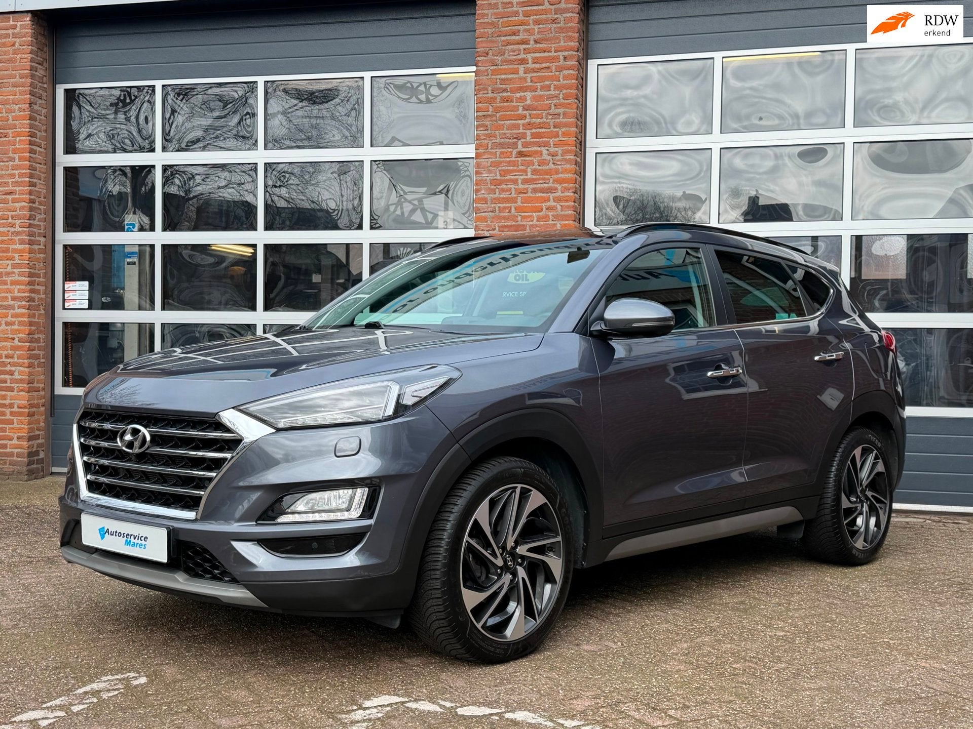 Hyundai Tucson 1.6 T-GDI Premium, navi, cruise adapt, panoda, Auto's, Dealer onderhouden, Gebruikt, 4 cilinders, Leder