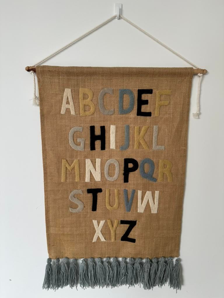 Mooie KidsDepot wandhangers (ABC en little man cave), Ophalen of Verzenden, Wanddecoratie