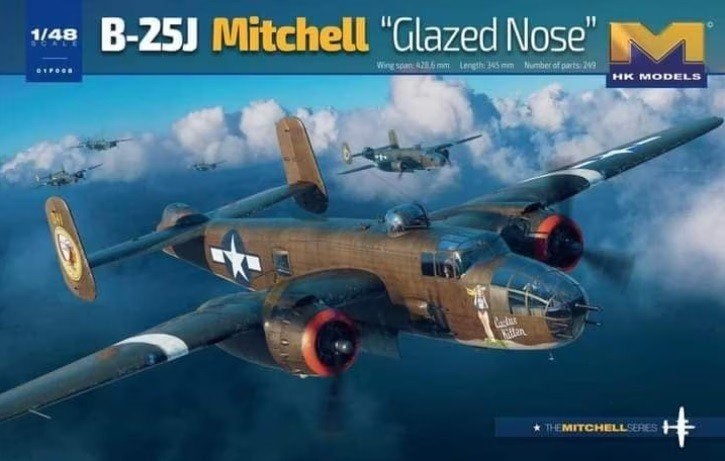 Hk Models 1:48 B-25J Mitchell Glazed Nose, Overige merken, Verzenden, Nieuw, Hobbyexport