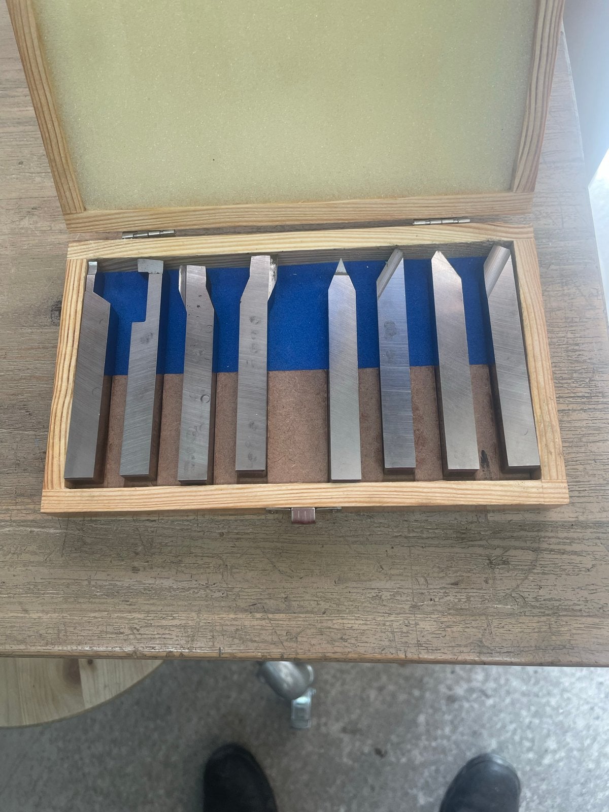 Draai beitels en wisselplaten set, Ophalen of Verzenden, Gebruikt, Snijgereedschap, Overige merken
