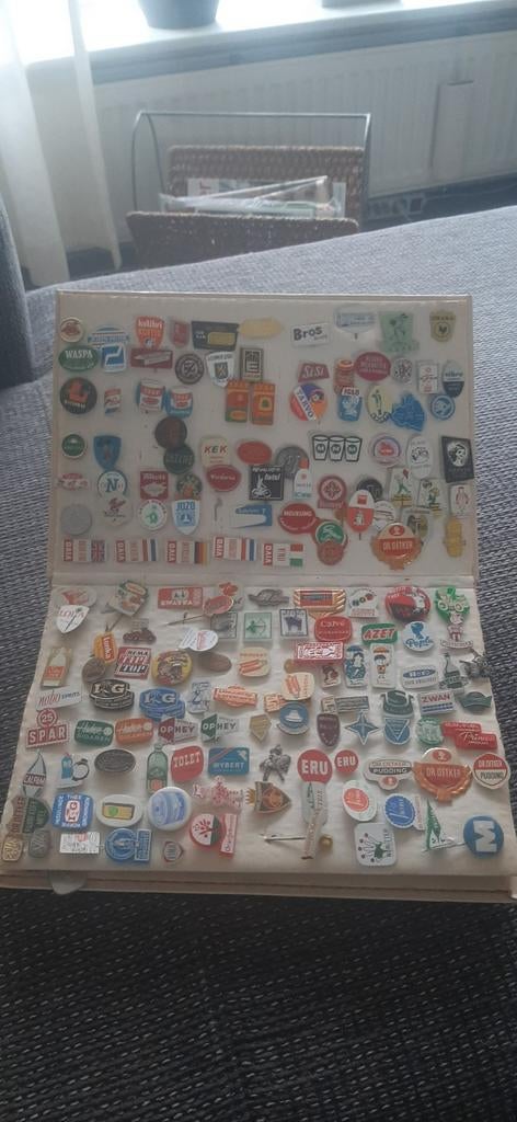 Grote collectie vintage speldjes/pins, Ophalen of Verzenden, Gebruikt, Merk, Speldje of Pin