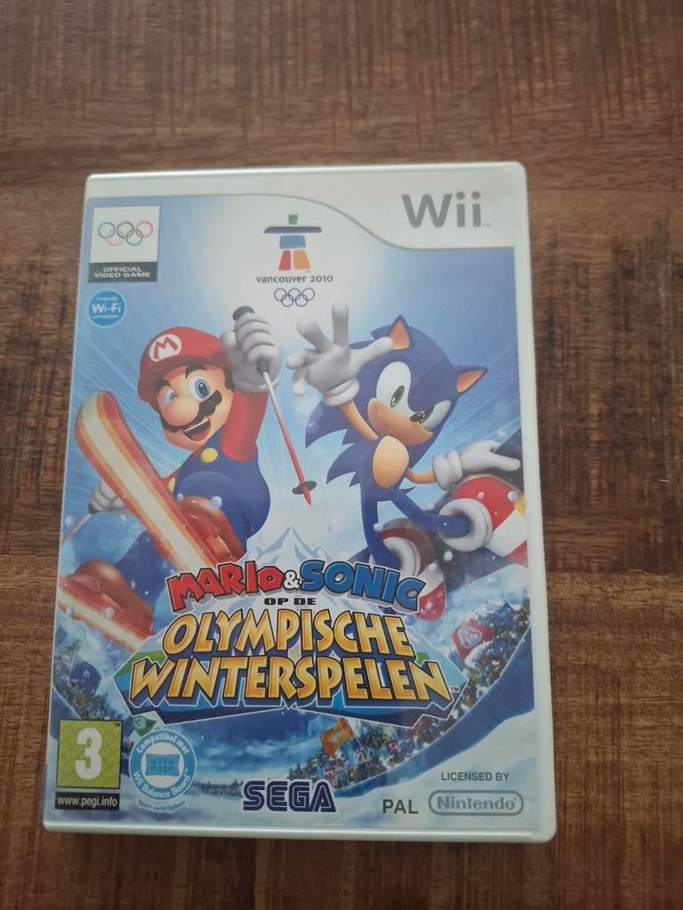 Nintendo wii Mario &Sonic op Olympische winterspelen., Ophalen of Verzenden, Zo goed als nieuw, Sport, 3 spelers of meer