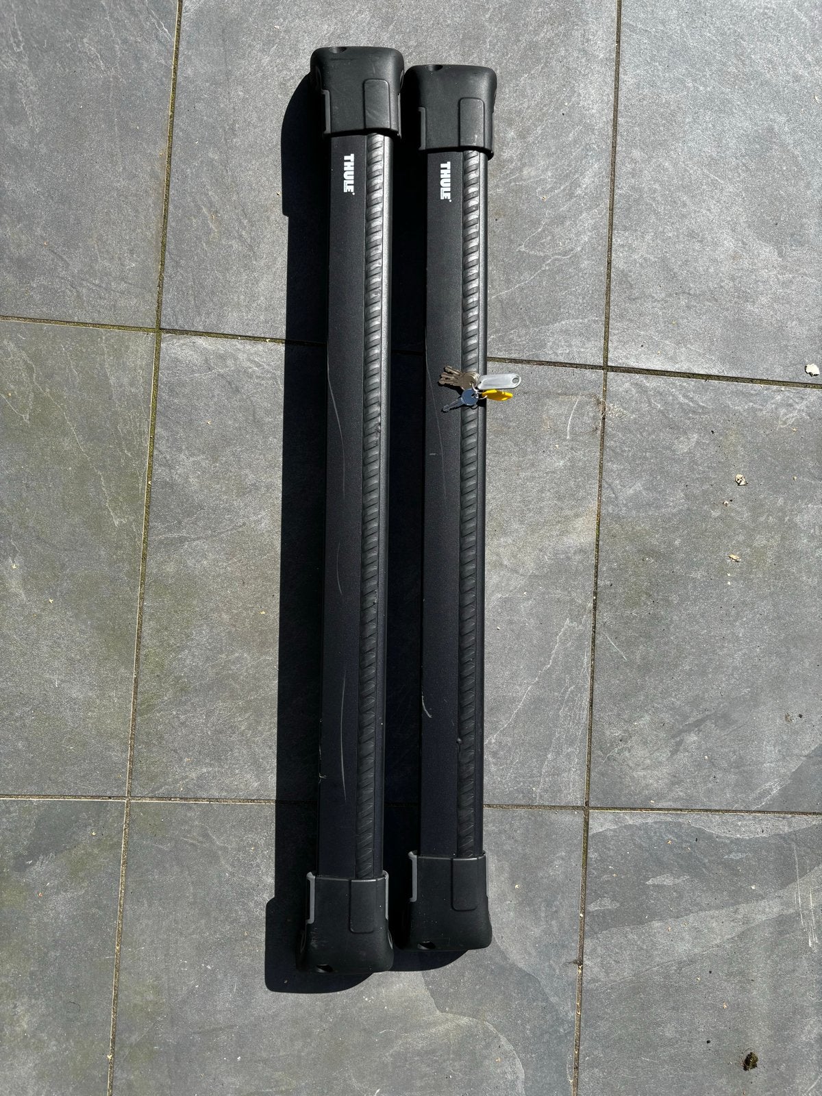 Thule WingBar Edge 959 dakdragers 130 cm, Auto diversen, Dakdragers, Ophalen, Gebruikt