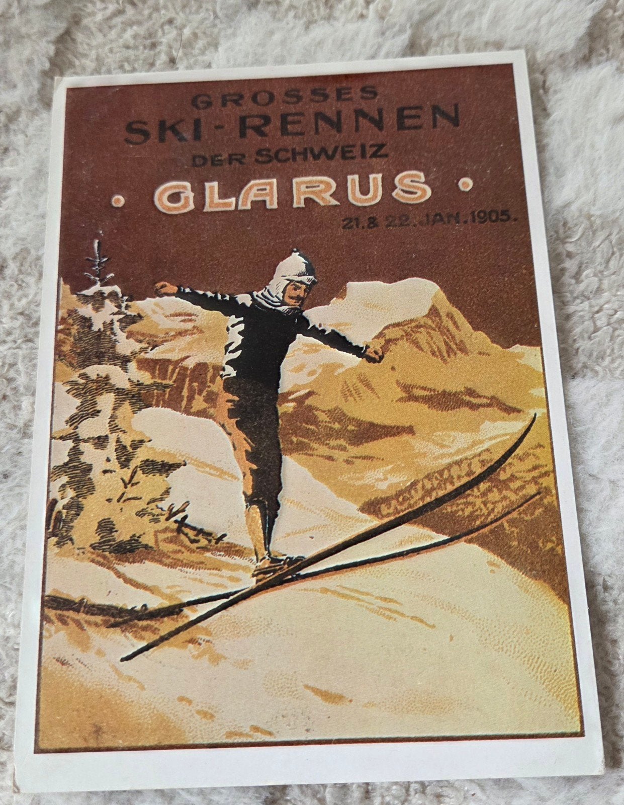 Ski Rennen Glarus 1905, Verzenden, Ongelopen, Overige thema's
