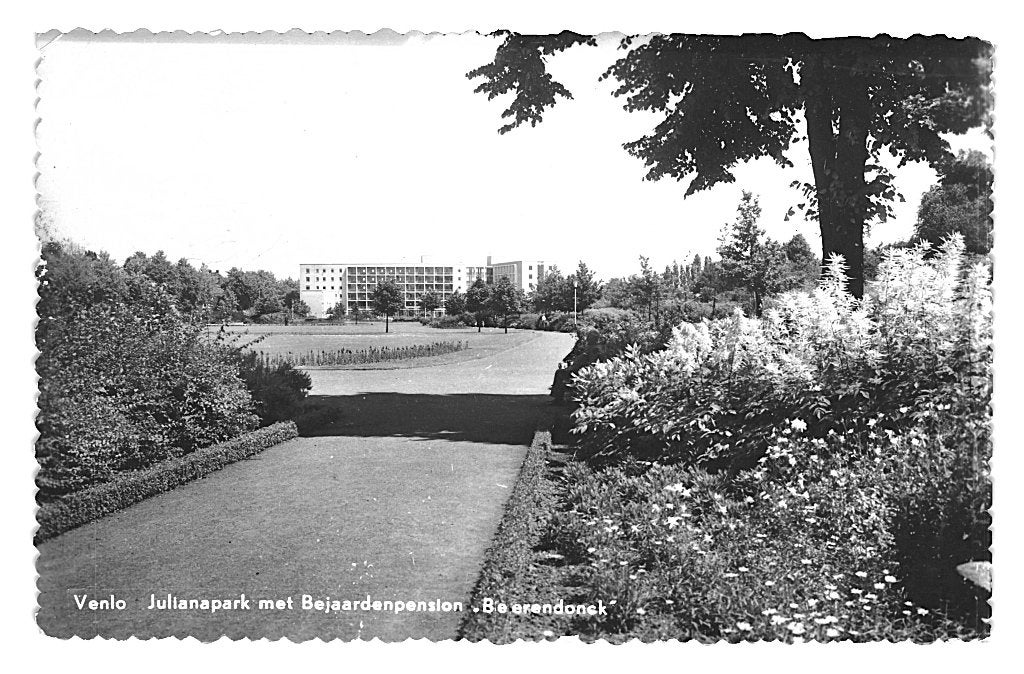 947289 Venlo 1964 Julianapark Beerendonck Wederopbouw, Verzamelen, Ophalen of Verzenden, 1960 tot 1980, Gelopen, Limburg