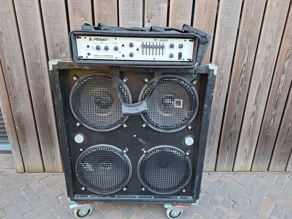 Peavey T-Max basversterker met ENGL 4x12 speakerkast, Muziek en Instrumenten, Ophalen