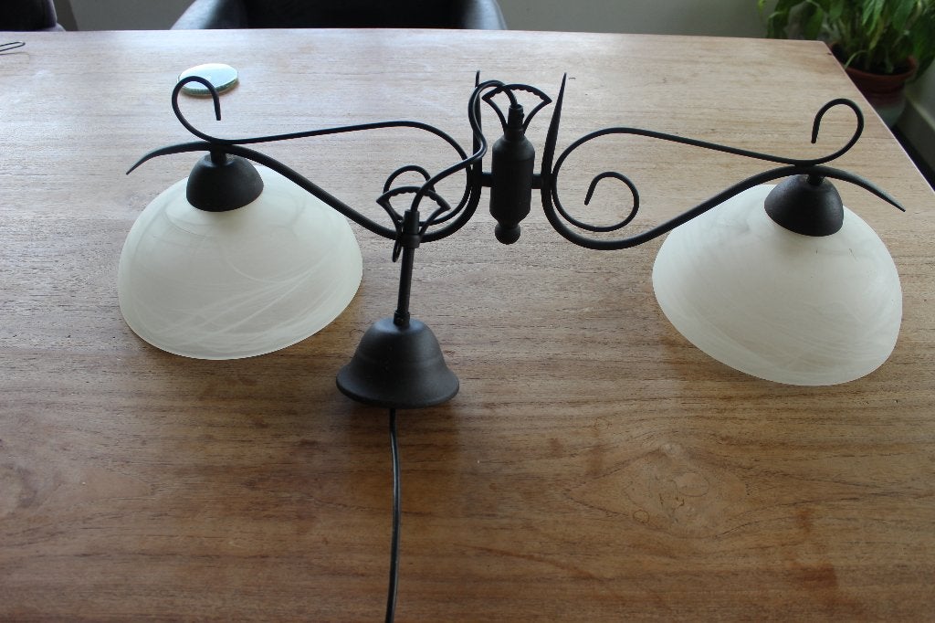 Lamp, Ophalen, Tafel lamp, E27 (groot), Zo goed als nieuw