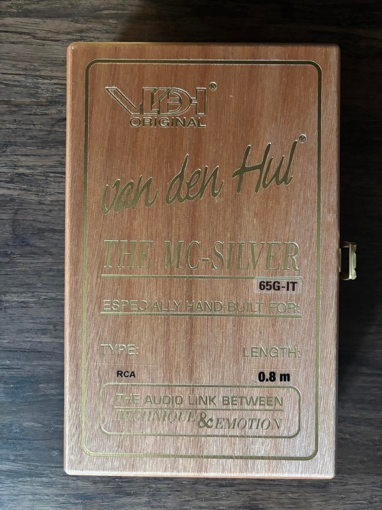 van den hul mc zilver it 65g 0,8 meter, Ophalen of Verzenden, 1800 tot 2000, Nederland, Landkaart