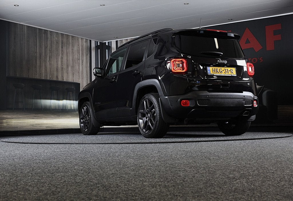 Jeep RENEGADE 4xe 240 Plug-in Hybrid Electric S / Aut / Navi, Auto's, Jeep, Automaat, Gebruikt, Zwart, Bedrijf