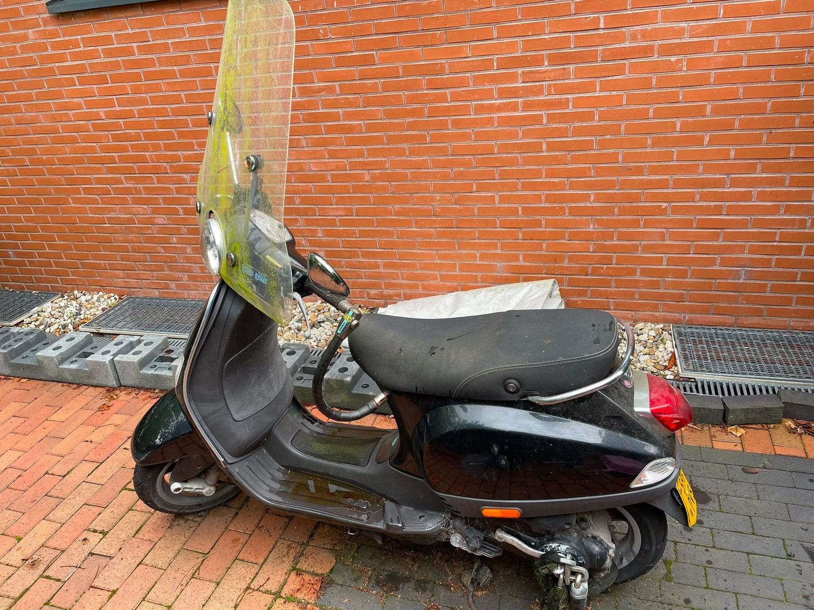 Vespa LX50, zwart 2007, Fietsen en Brommers, Ophalen, Gebruikt, Benzine, Vespa