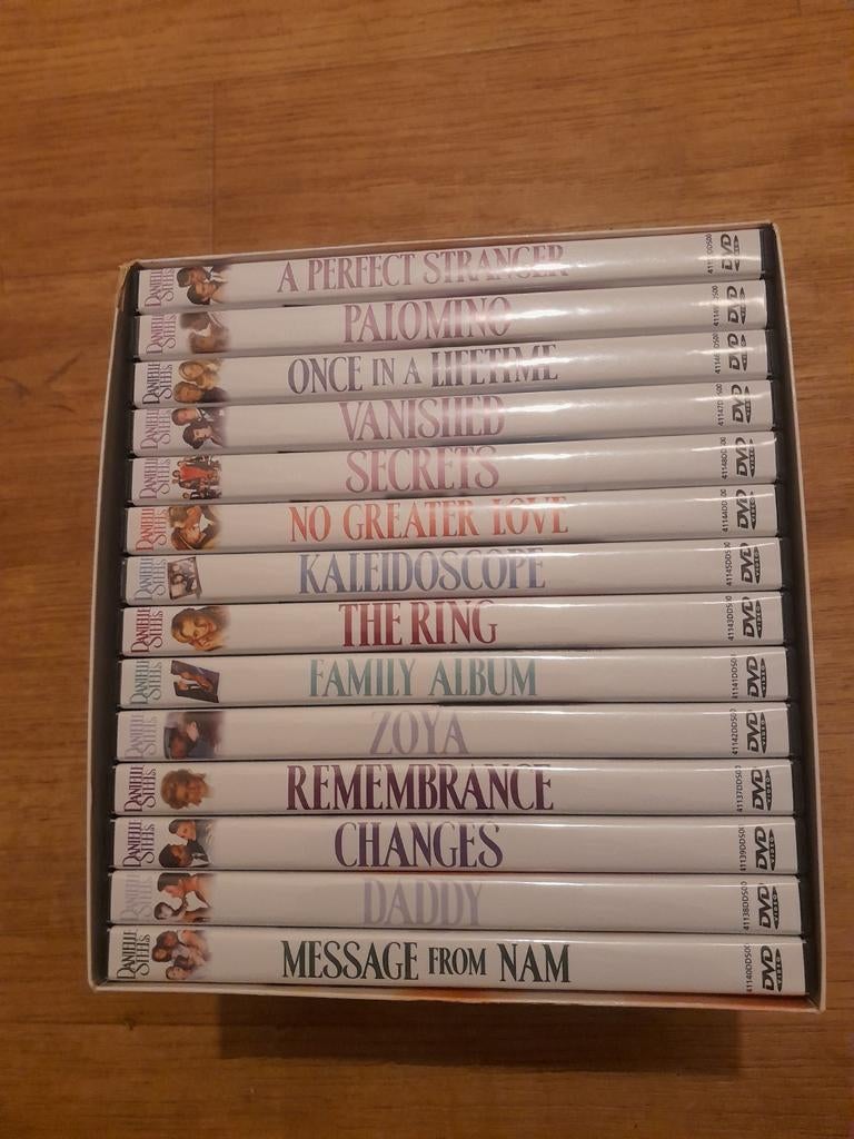 Danielle steel dvd collectie, Alle leeftijden, Ophalen of Verzenden, Zo goed als nieuw
