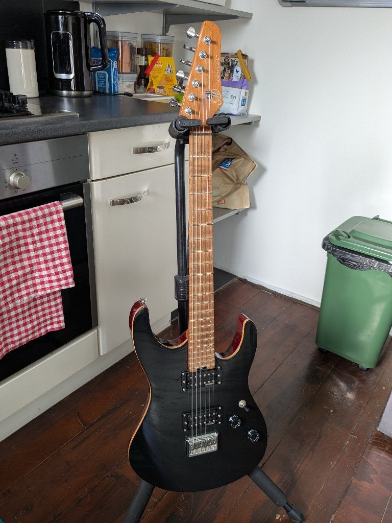 Morgan Artifact PS-590BK, Ophalen, Zo goed als nieuw, Solid body, Overige merken