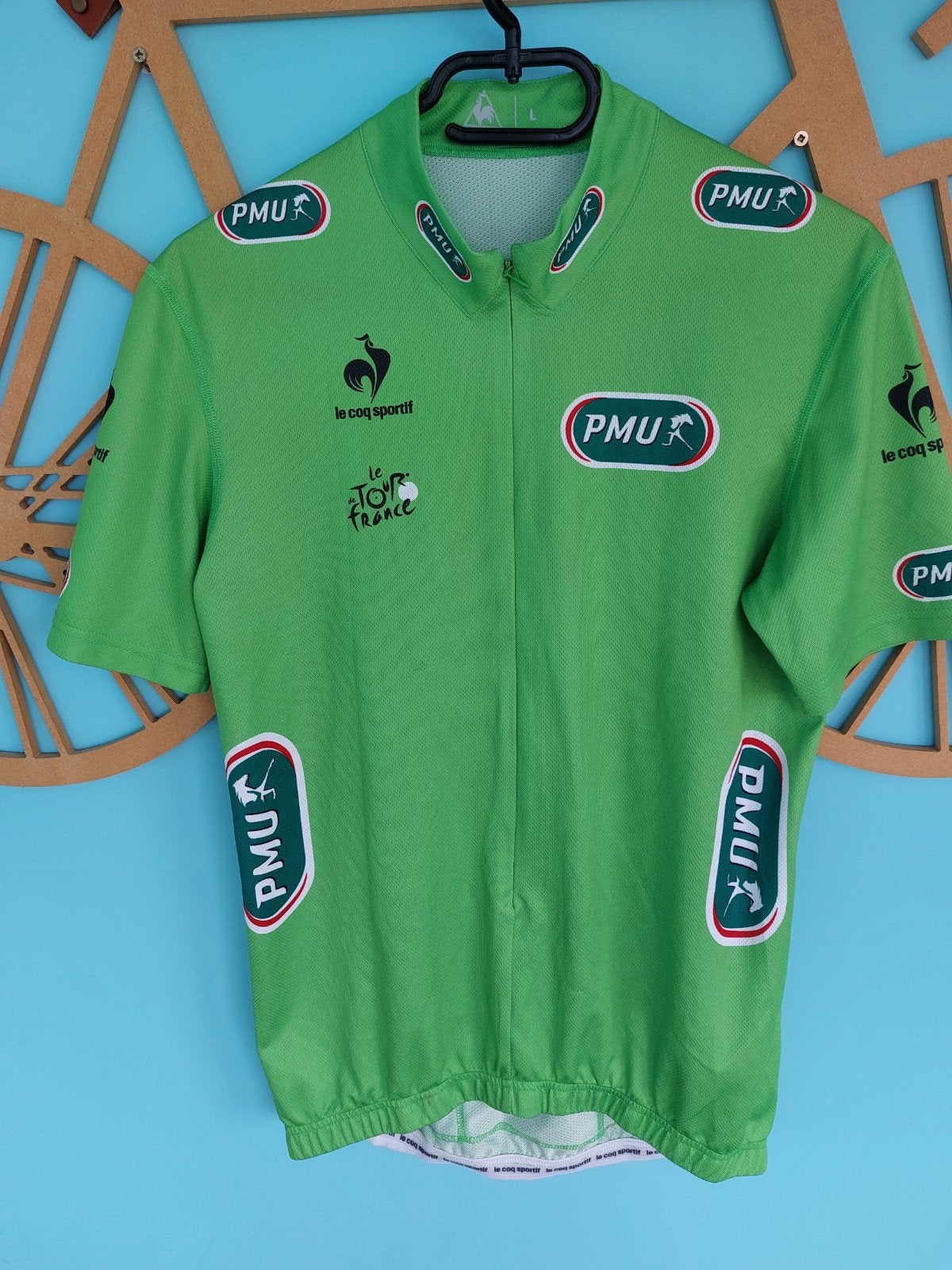 GROENE TRUI TOUR DE FRANCE PMU le coq sportif, Ophalen of Verzenden, Zo goed als nieuw, Kleding