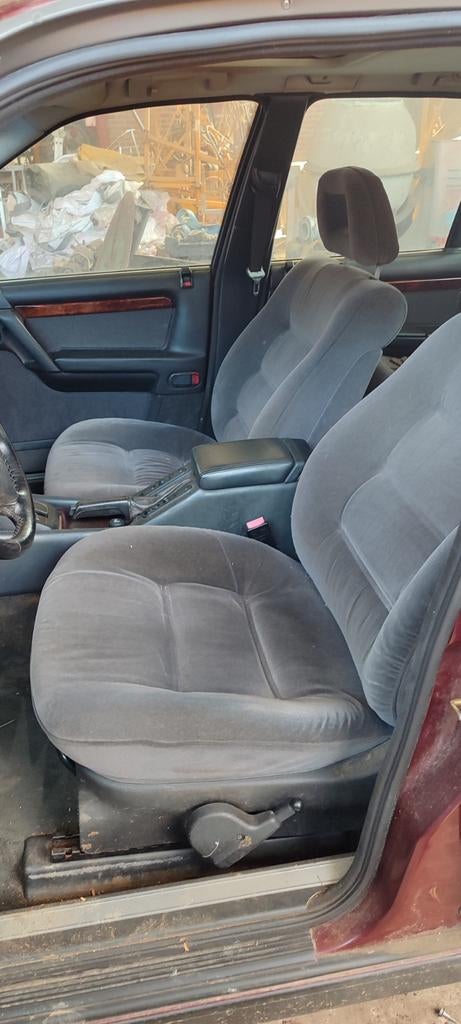 Opel Senator Stoelen B en Achterbank - Grijs Stof, Auto-onderdelen, Ophalen, Gebruikt, Opel