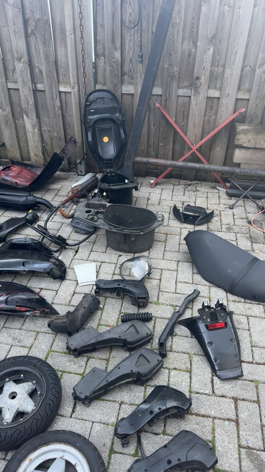 Skipper 125 onderdelen en piaggio zip onderdelen, Ophalen of Verzenden, Zo goed als nieuw, Overige typen, Piaggio