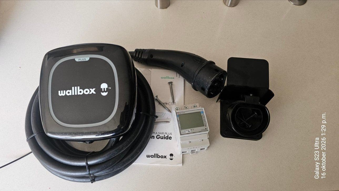 Wallbox Pulsar Plus 3-fase met loadbalancing Bieden, Auto diversen, Ophalen of Verzenden, Gebruikt, Laadpaal