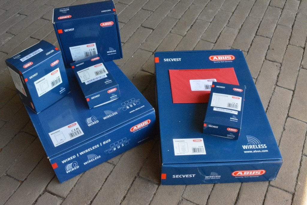 ABUS Alarmsysteem draadloos + GSM-melder, Draadloos, Nieuw, Ophalen of Verzenden, Compleet systeem