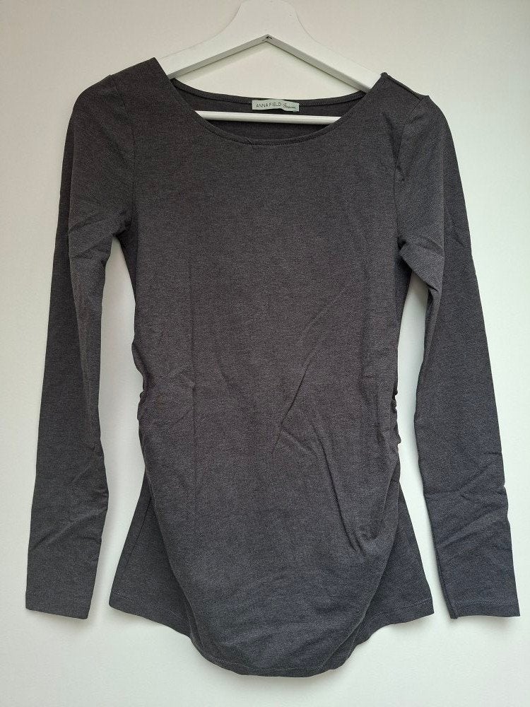 Grijze Anna Field mama positie zwangerschap top - S, Anna Field, Maat 36 (S), Grijs, Gedragen