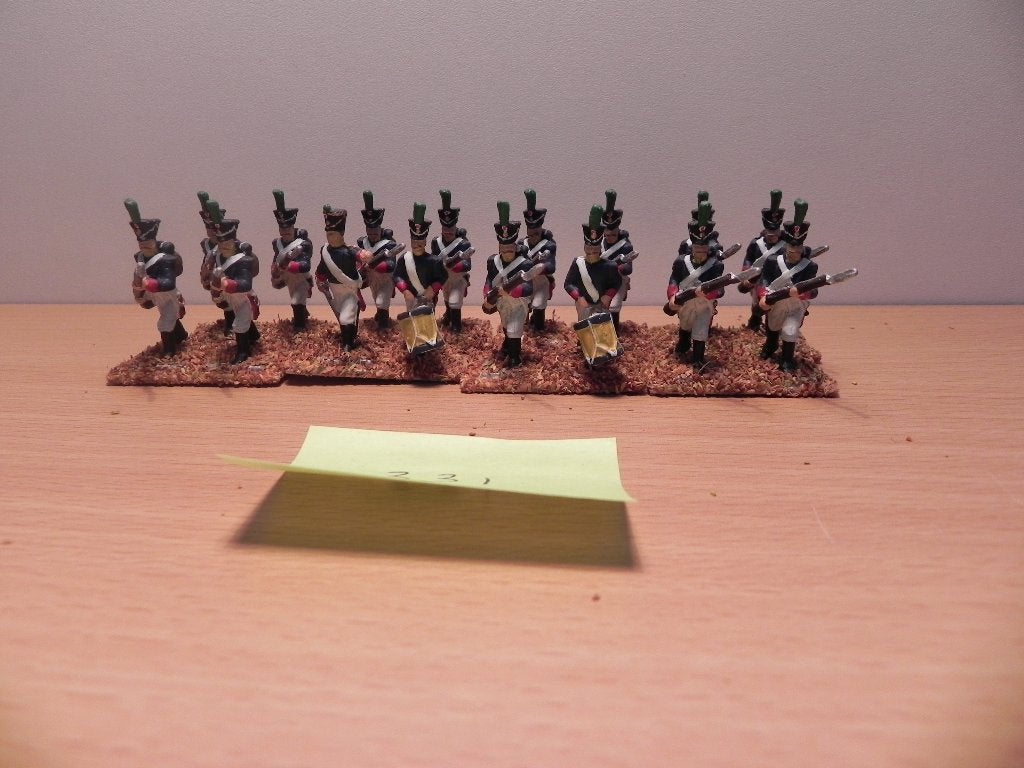 Slag bij Waterloo, young guard Frankrijk (331)Prince August, Ophalen of Verzenden, Nieuw, 1:35 tot 1:50, Figuur of Figuren