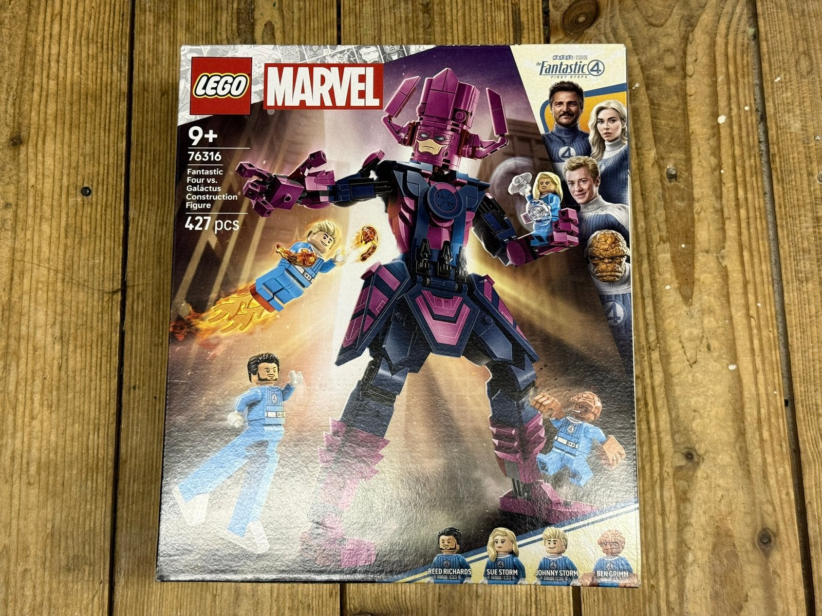 LEGO 76316 - Fantastic Four vs. Galactus - Nieuw en Sealed, Marvel, Nieuw, Ophalen of Verzenden, Complete set